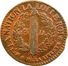 3 Deniers - Louis XVI ("FRANÇAIS")