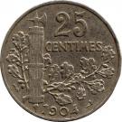 25 Centimes