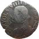 ½ Teston - Henri III (2nd type)