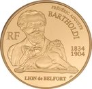 20 Euro (Frédéric Auguste Bartholdi; gold)