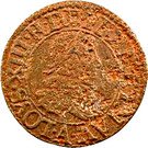 Denier Tournois - Louis XIII (Paris mint; 4th type)