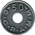 50 Francs (Emergency Coinage)