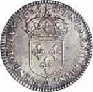 1/24 Écu - Louis XIV
