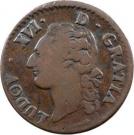 ½ Sol - Louis XVI