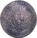 ⅕ Écu - Louis XV