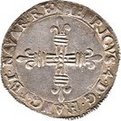 ¼ Écu - Henri IV (Navarre)
