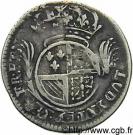 1/16 Ecu - Louis XIV (Flanders)