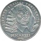 100 Francs (Rene Descartes)