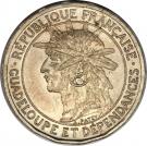 50 Centimes (Piedfort)