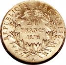20 Francs - Napoleon III