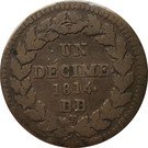 1 Décime - Napoleon I
