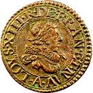 Denier Tournois - Louis XIII (Paris mint; 5th type)