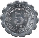 5 Centimes (Provincial Regions)