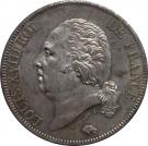 5 Francs - Louis XVIII