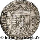 ¼ Teston - Charles III (old bust and flat collar, dated)