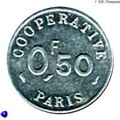 0.50 Franc (Paris Emergency Coinage)