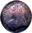 ⅕ Écu - Louis XV