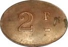 2 Francs (Bourdon-Majerus Reims)