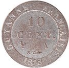 10 Centimes - Louis XVIII