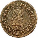 Denier Tournois - Henri IV (Dauphiné)