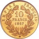 10 Francs - Napoleon III