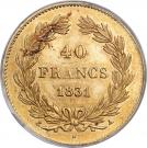 40 Francs - Louis-Philippe