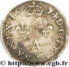 2 Sols - Louis XIV