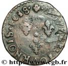 Double Tournois - Louis XIII (Bordeaux mint; 13th type)