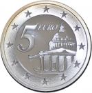 5 Euro (Panthéon Proof Set Issue)