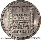 20 Francs (Piedfort-Essai)