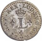 1/120 Ecu - Louis XV