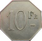 10 Francs - Cercle des Phocéens Marseille [13]
