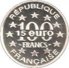 100 Francs / 15 Euro (Grand Place)