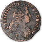 Liard - Louis XIV (aged torso)
