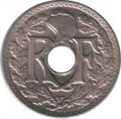 5 Centimes (year with points)
