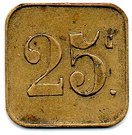 25 Centimes Pont-sur-Saulx ROBERT-ESPAGNE 55