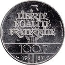 100 Francs -  La Fayette (piéfort)