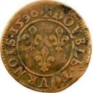 Double Tournois - Henri IV (Châlons-sur-Marne mint; 1st type)