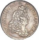 ½ Écu - Louis XIV