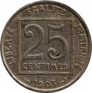 25 Centimes
