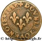 Double Tournois - Louis XIII (Poitiers mint; 3rd type)