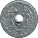 10 Centimes ("MES" underlined; year with points)