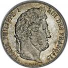 5 Francs - Louis-Philippe (relief)