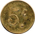 5 Centimes Pont-sur-Saulx ROBERT-ESPAGNE 55