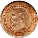 2 Centimes - Napoleon III