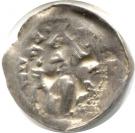 Denier - Johann von Apremont (Bishopric of Metz, 2nd type with stick & small cross)