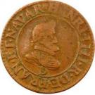Double Tournois - Henri IV (Lyon mint; Type 1B)