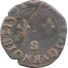 Denier Tournois - Charles X (Troyes)