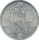 100 Francs (Human Rights)