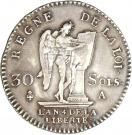 30 Sols - Louis XVI ("FRANÇOIS")